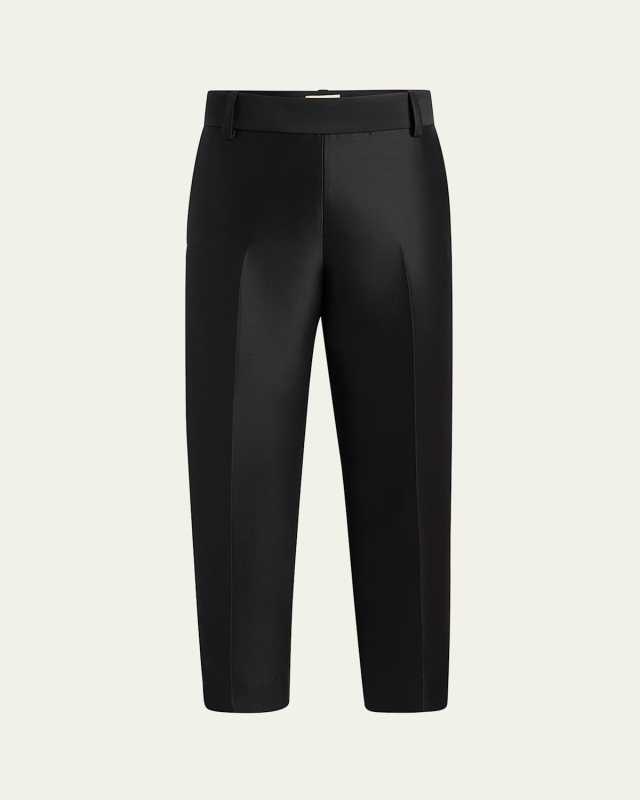 Cam Straight-Leg Ankle Pants